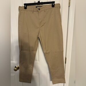 Express khaki stretch Athletic pants 36x30